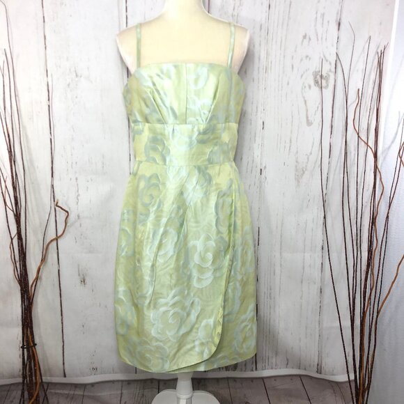 CHETTA B SHERRIE BLOOM PISTACHIO FORMAL DRESS 12 - Picture 1 of 8